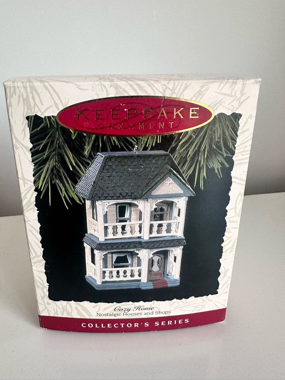 Hallmark Cozy Home Ornament 10th in the Nostalgic Houses & Shops Series 1993